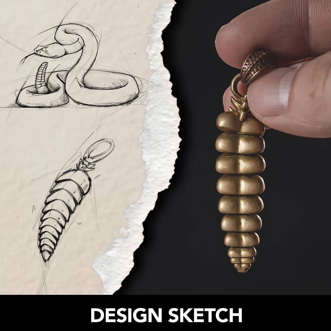 Rattlesnake Tail Pendant - Image 15