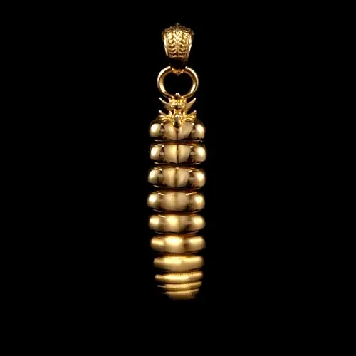 Rattlesnake Tail Pendant