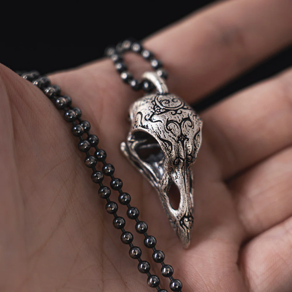 Raven Skull Pendant - Image 6