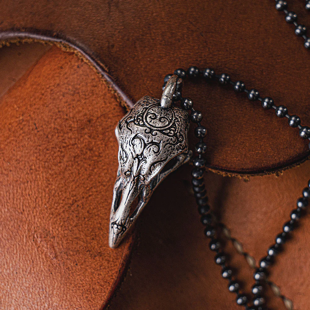 Raven Skull Pendant - Image 7