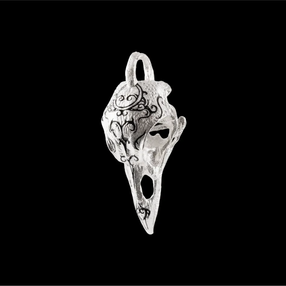 Raven Skull Pendant - Image 6