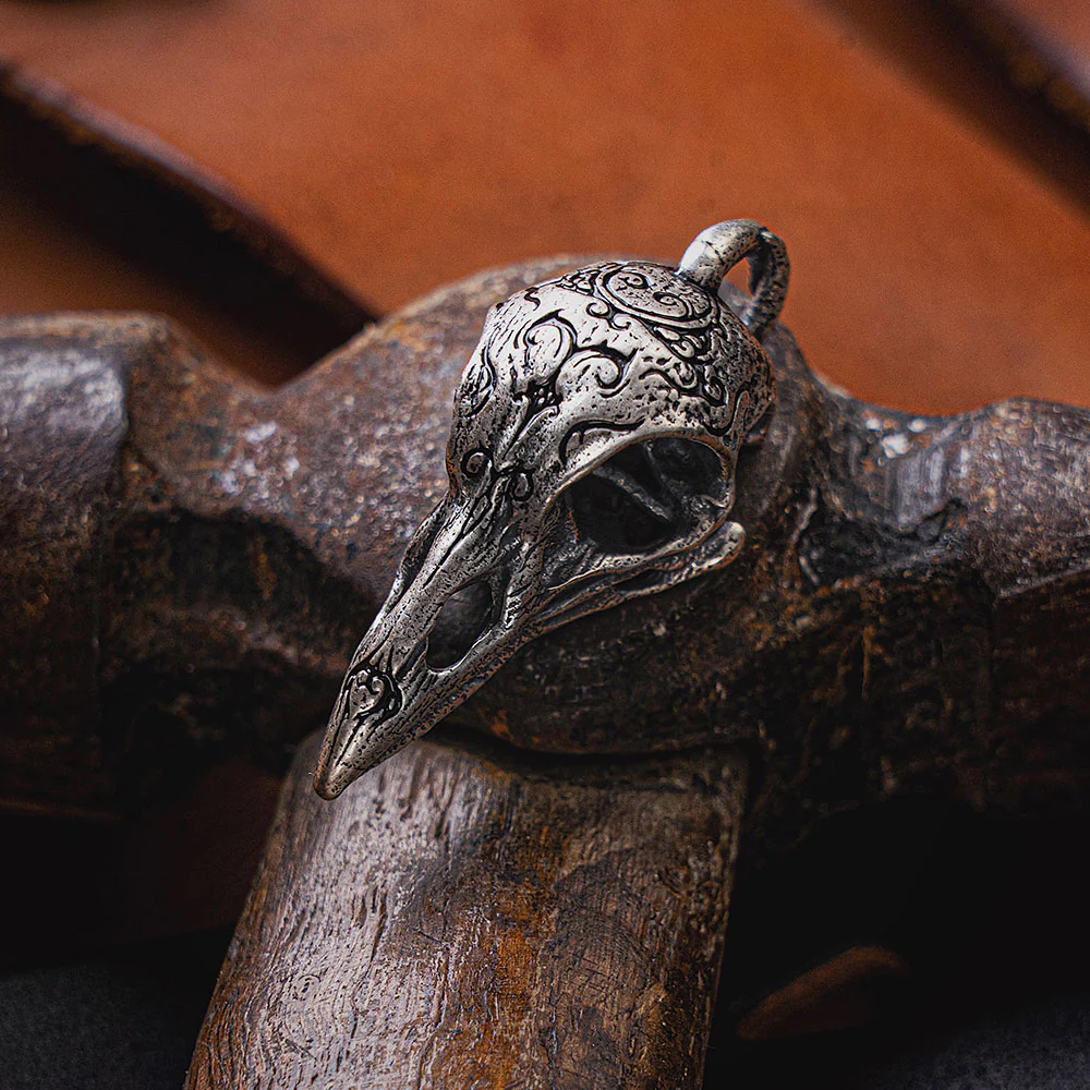 Raven Skull Pendant - Image 9