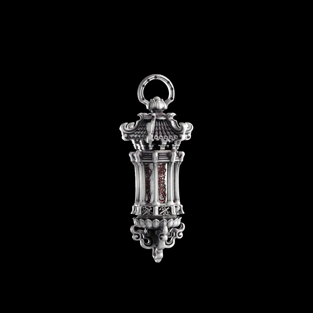 Rotating Temple of Fortune Pendant - Image 12