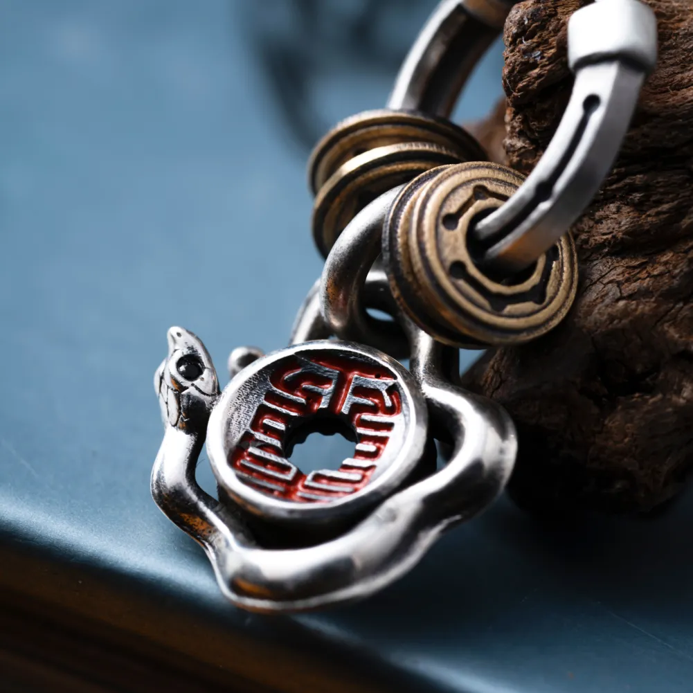 Serpent Charm Earrings - Image 6
