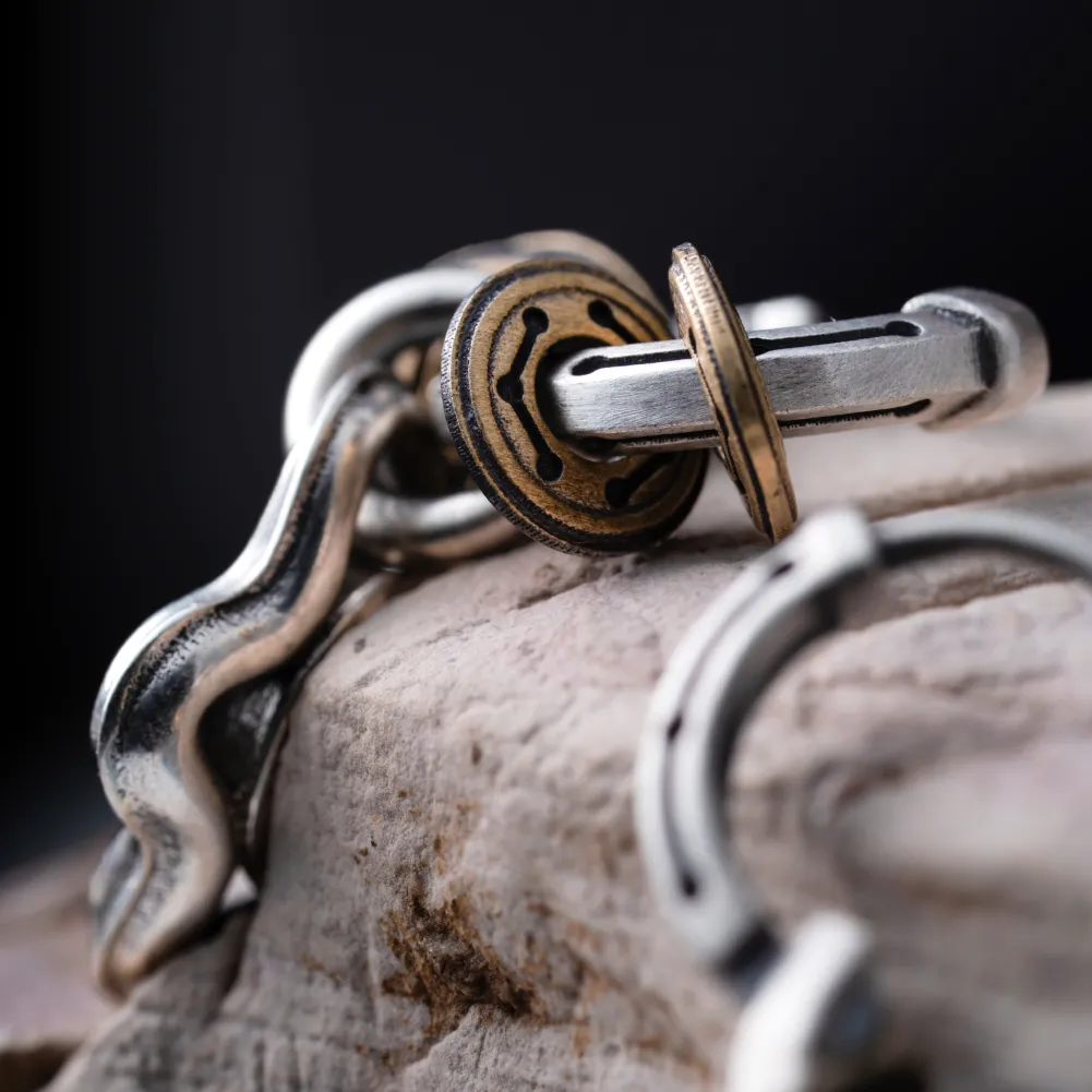 Serpent Charm Earrings - Image 7