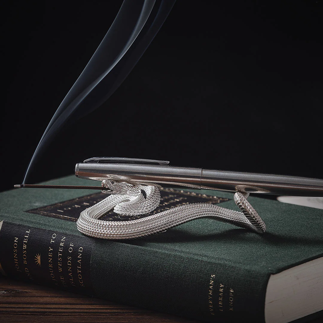Rattlesnake Pen Holder - Image 3