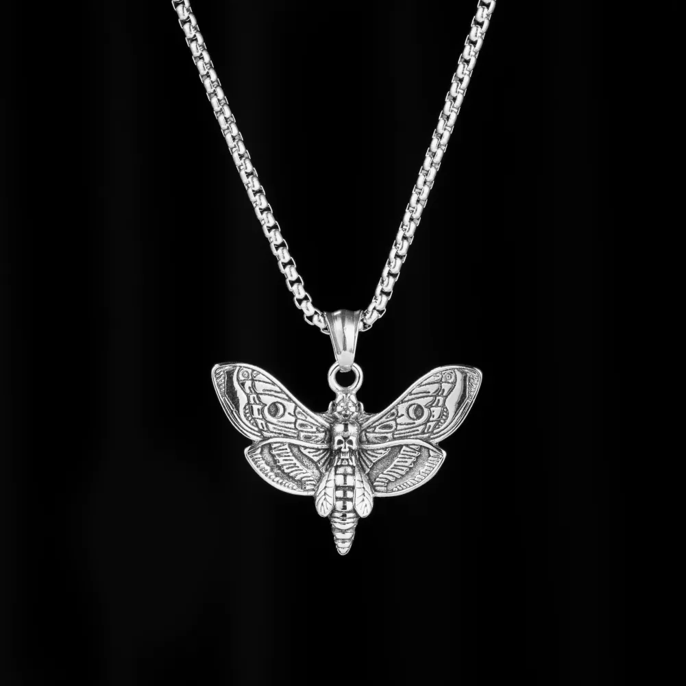 Skull Moth Pendant - Image 8