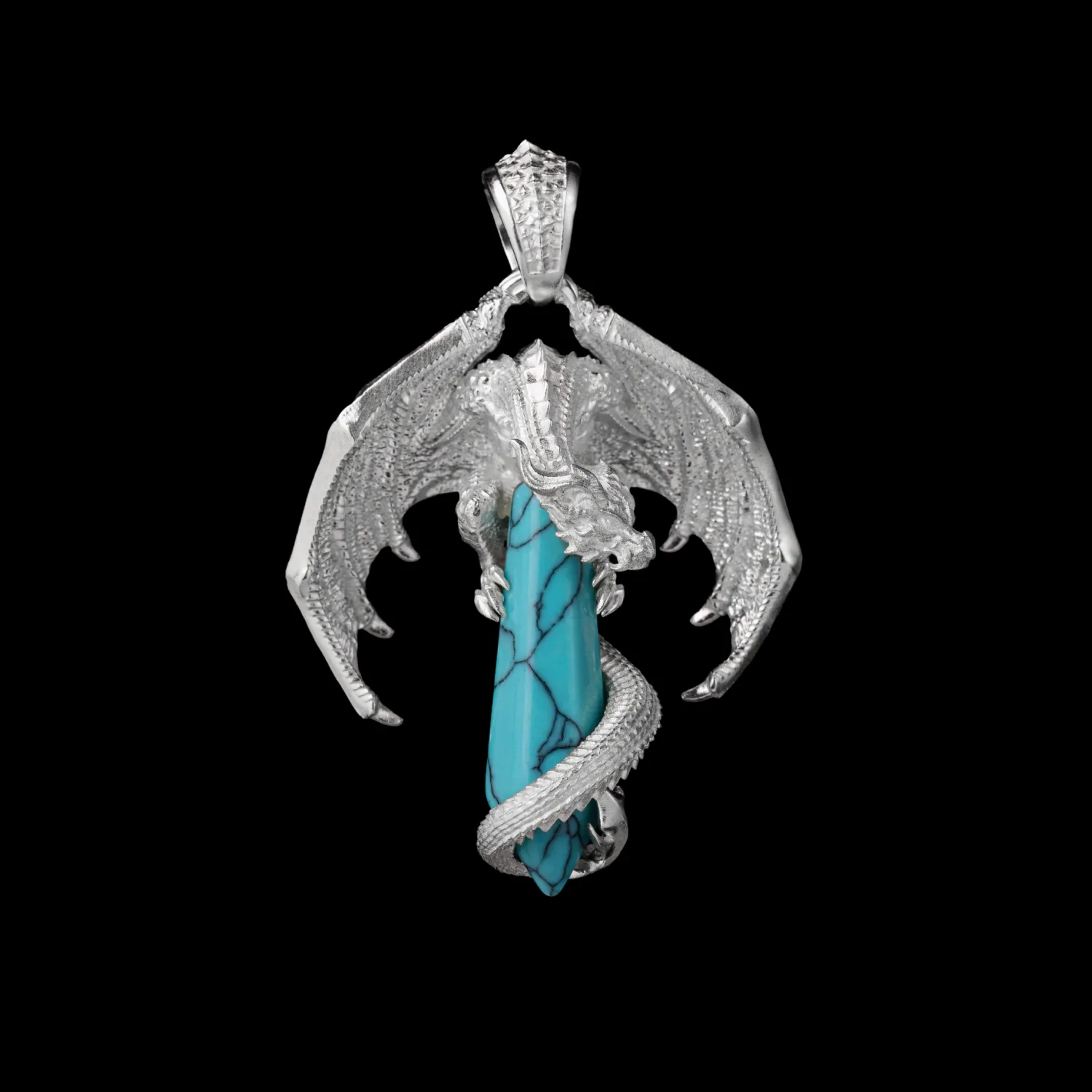 Skybound Dragon Pendant