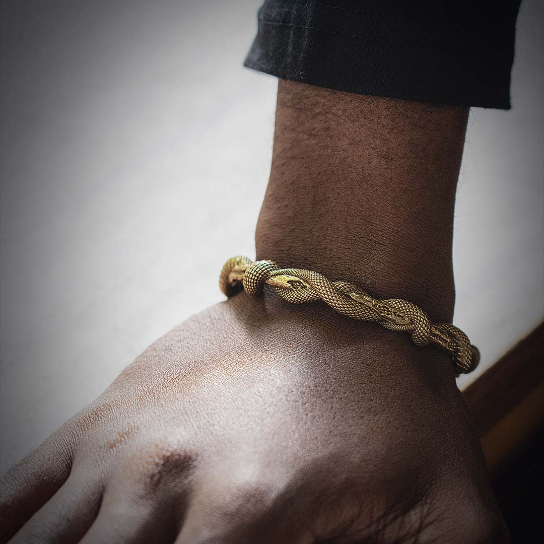 Snake Cuff Bracelet - Image 5