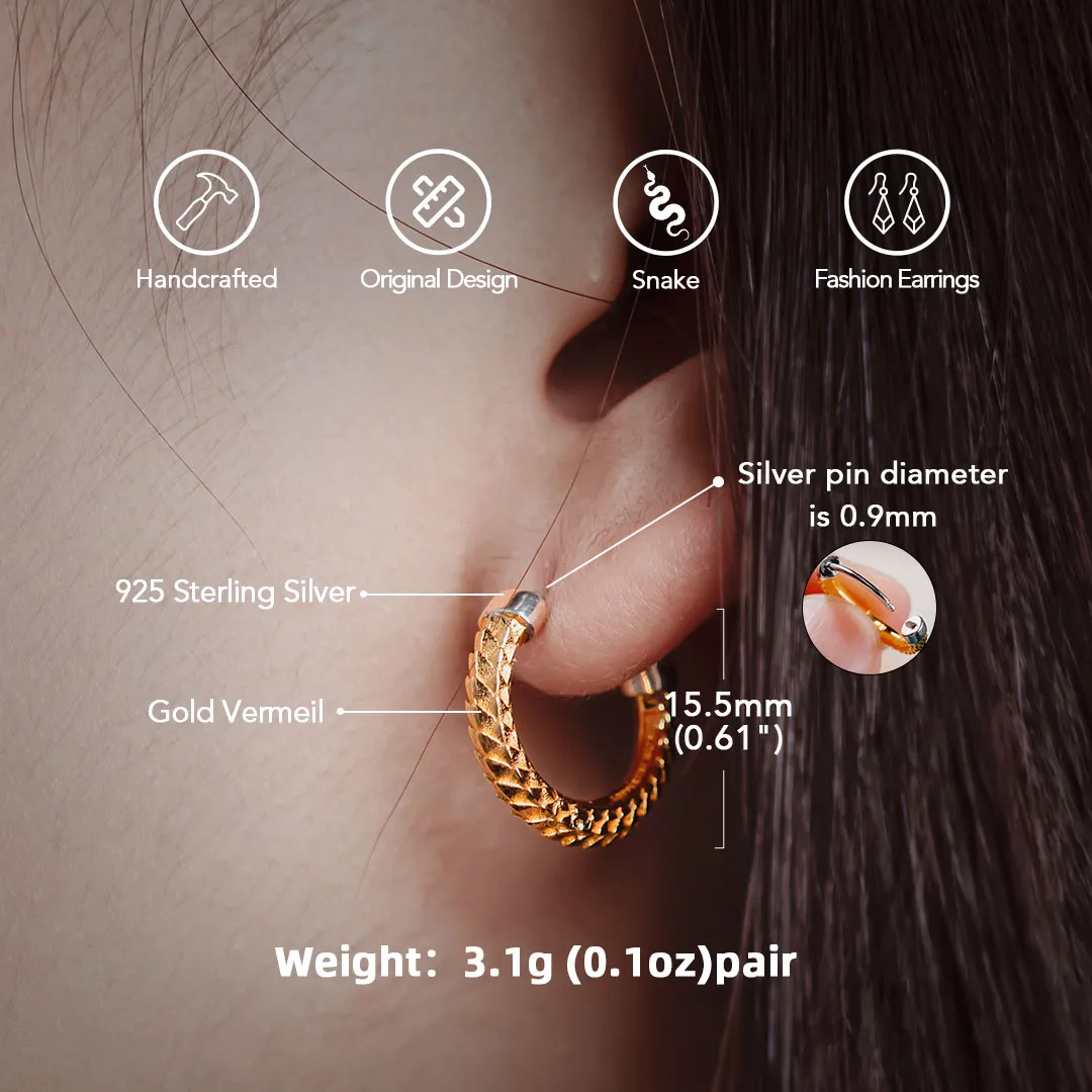 Snake Skin Earrings - Image 5