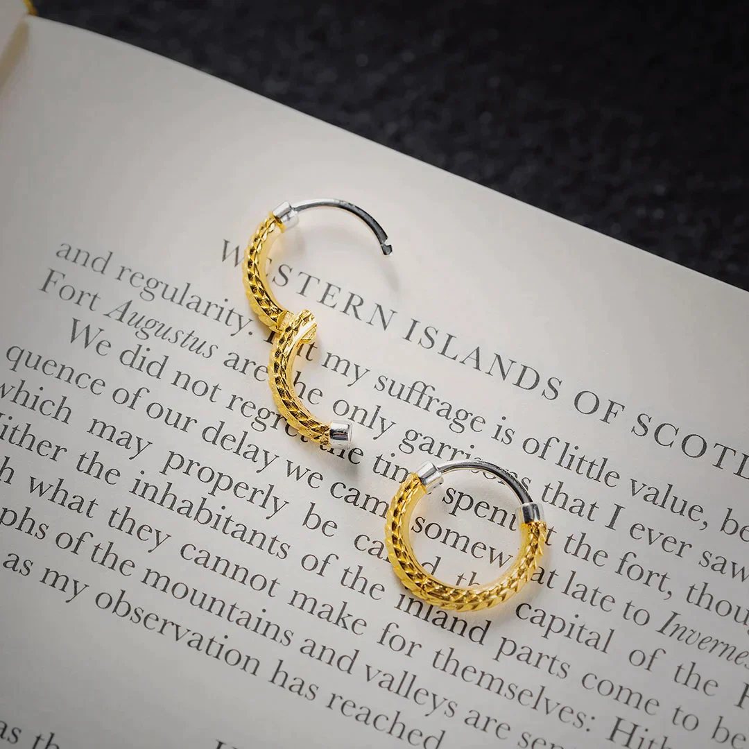 Snake Skin Earrings - Image 3