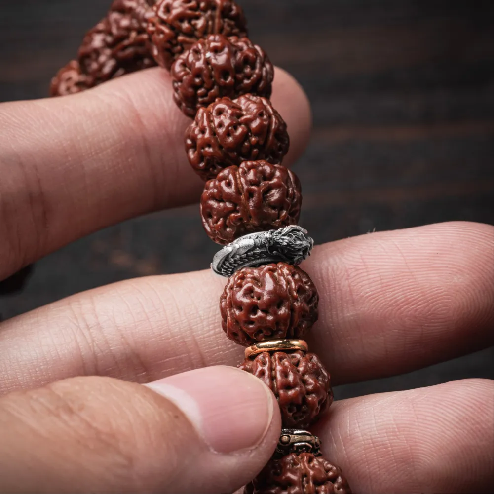 Spiral Dragon Spacer Bead - Image 3