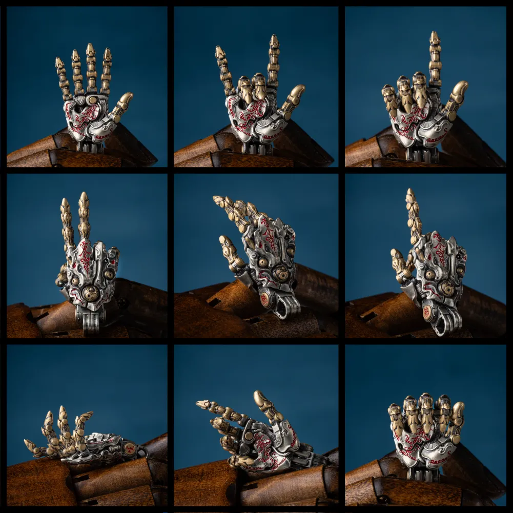 Taoist Mechanical Hand Pendant - Image 7