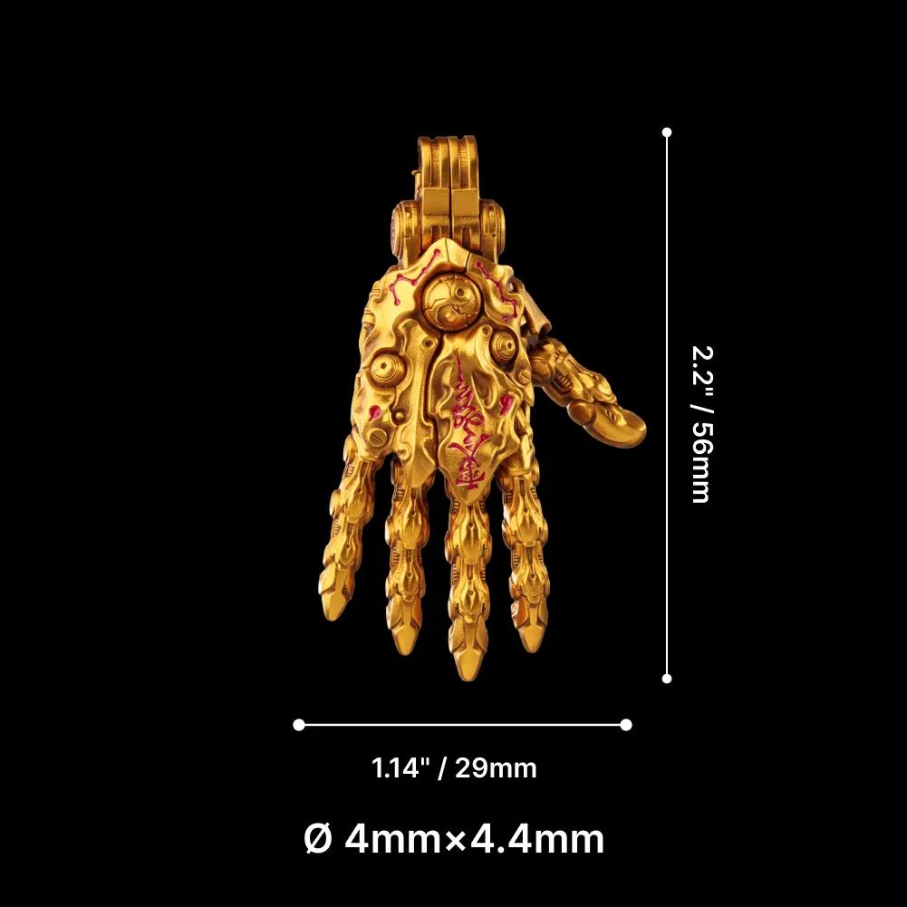 Taoist Mechanical Hand Pendant - Image 10