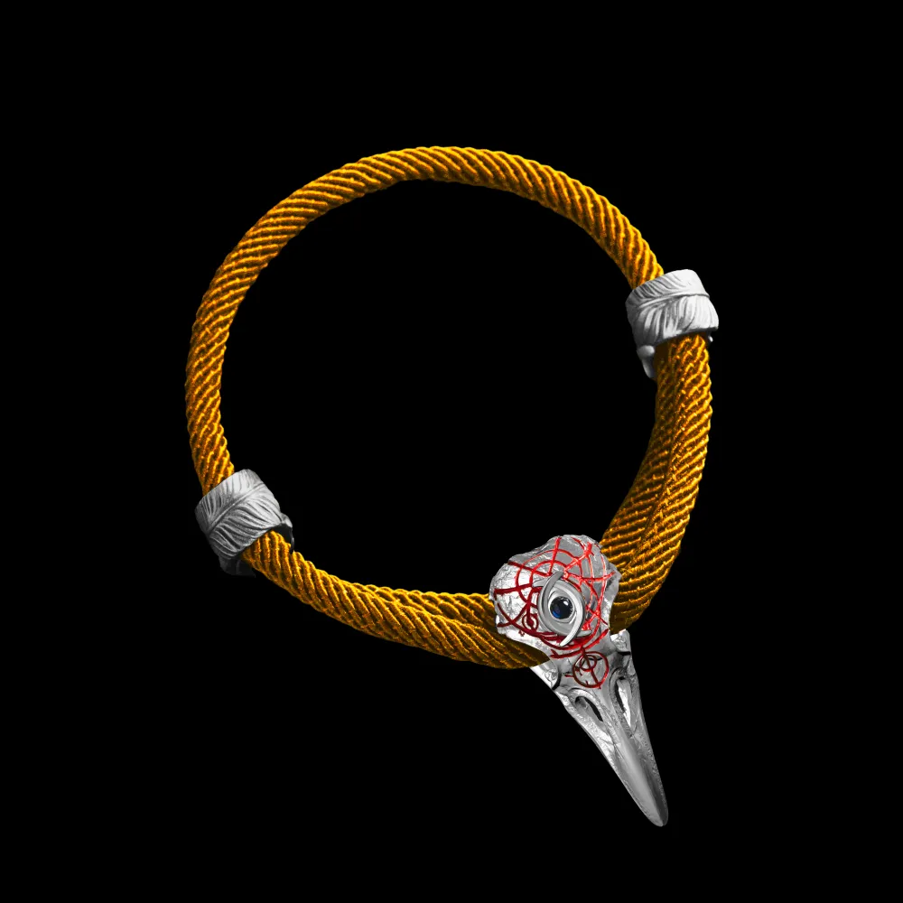 Three-Eyed Raven Rope Bracelet - Image 17