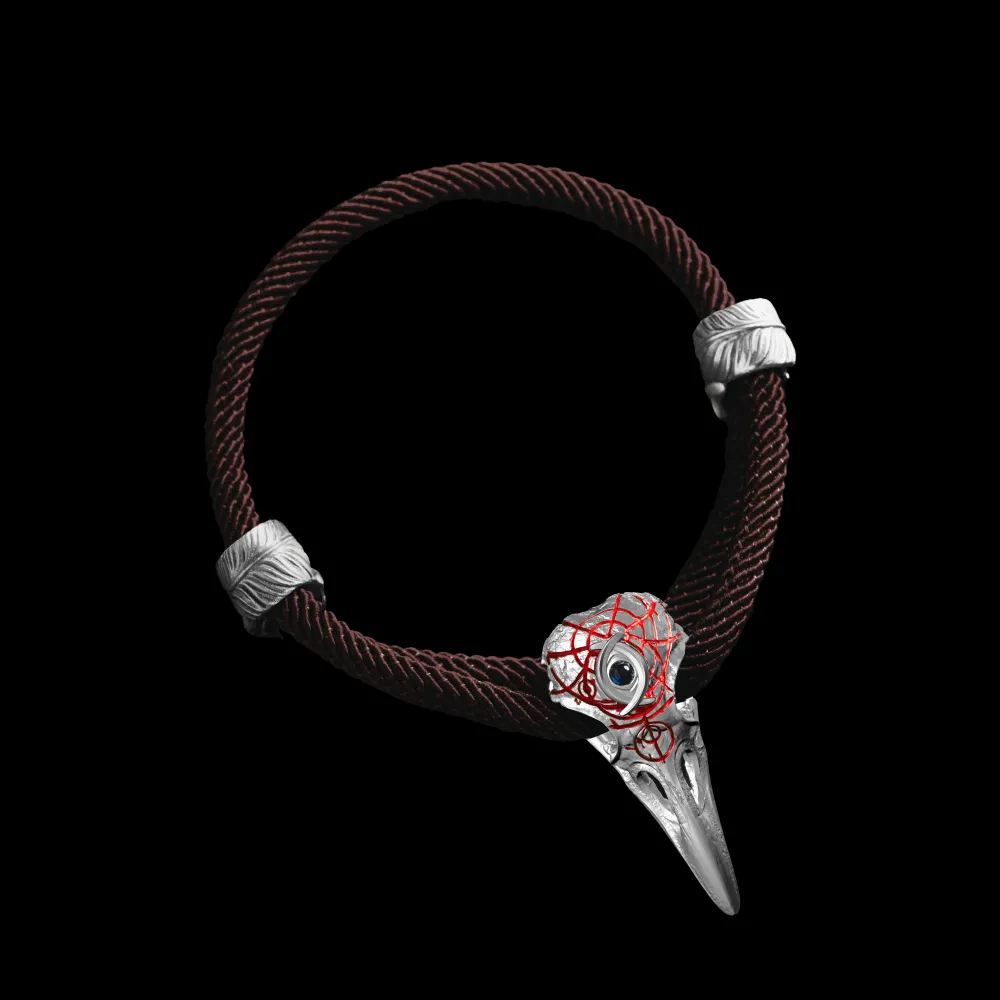 Three-Eyed Raven Rope Bracelet - Image 18