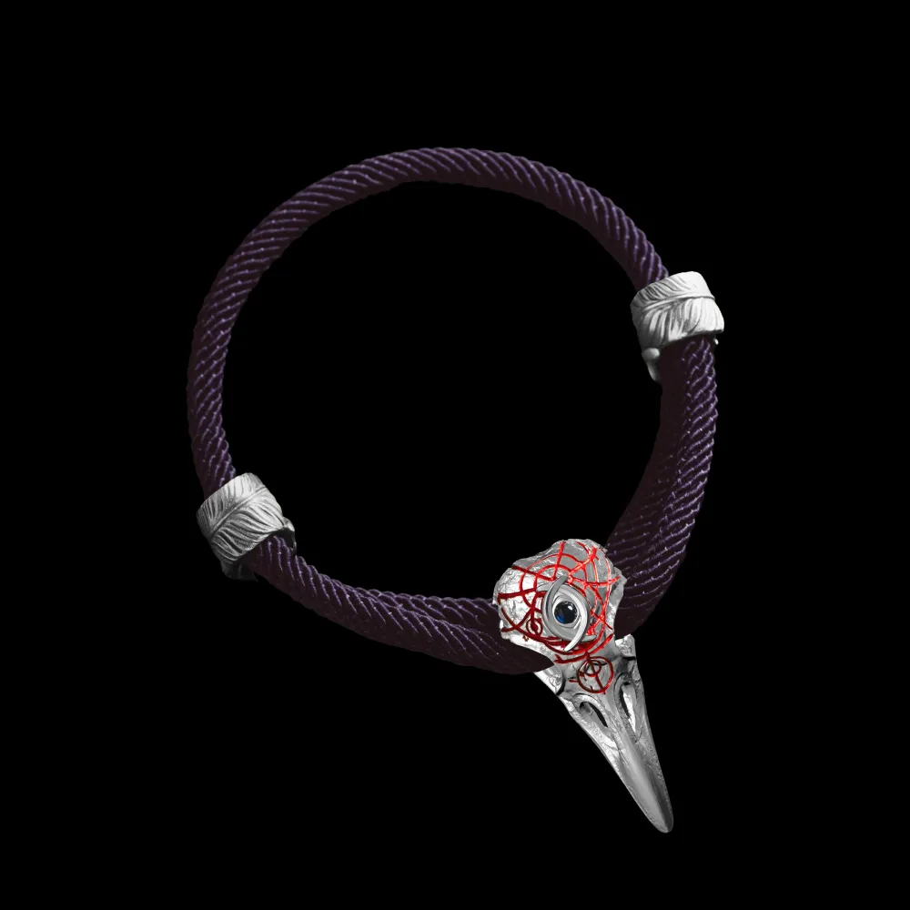 Three-Eyed Raven Rope Bracelet - Image 25