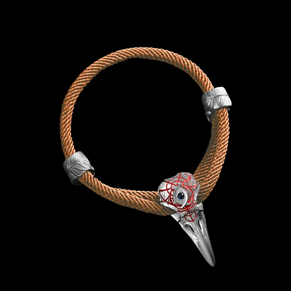 Three-Eyed Raven Rope Bracelet - Image 30