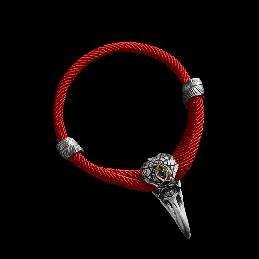 Three-Eyed Raven Rope Bracelet - Image 13