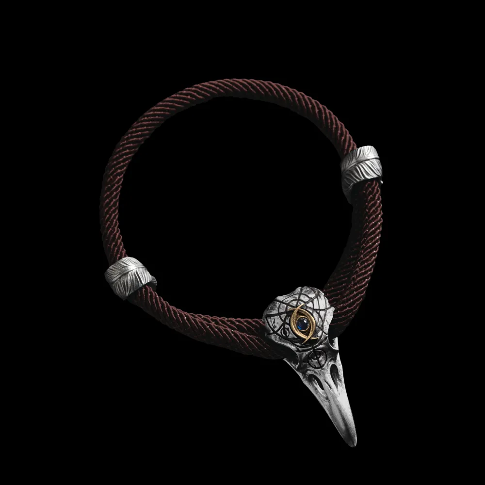 Three-Eyed Raven Rope Bracelet - Image 18