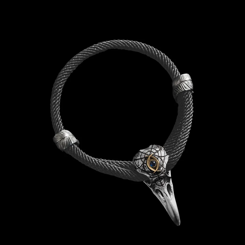 Three-Eyed Raven Rope Bracelet - Image 21