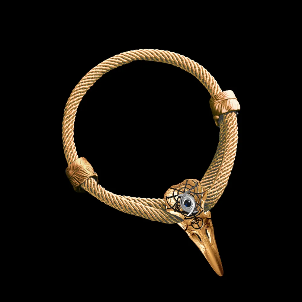 Three-Eyed Raven Rope Bracelet - Image 20