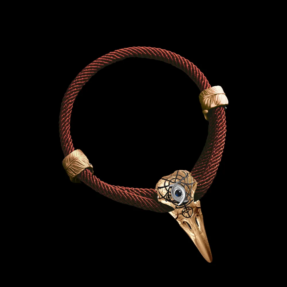 Three-Eyed Raven Rope Bracelet - Image 12