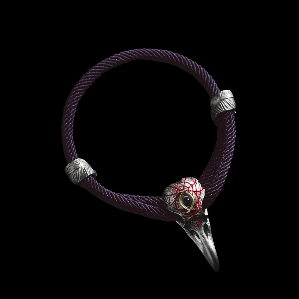 Three-Eyed Raven Rope Bracelet - Image 24