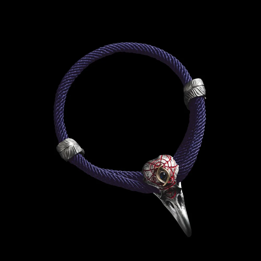 Three-Eyed Raven Rope Bracelet - Image 25