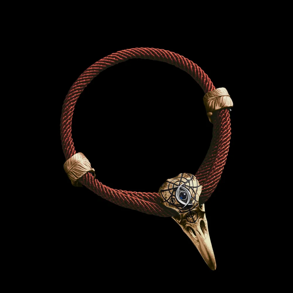 Three-Eyed Raven Rope Bracelet - Image 12