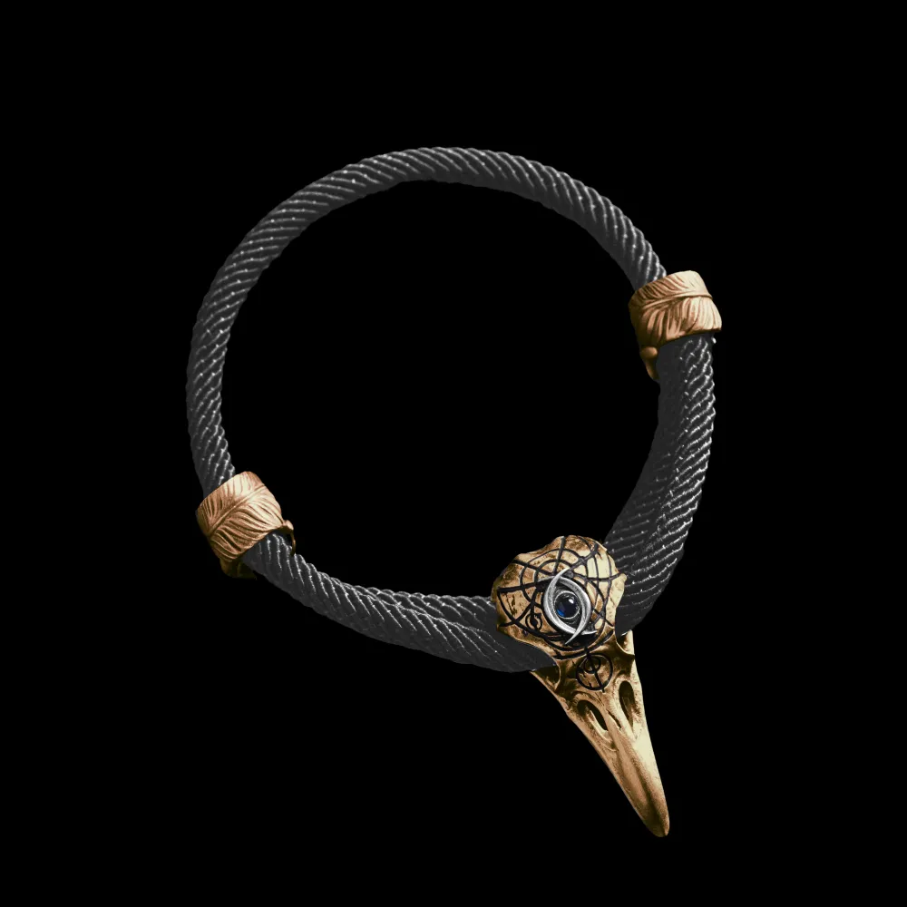 Three-Eyed Raven Rope Bracelet - Image 21