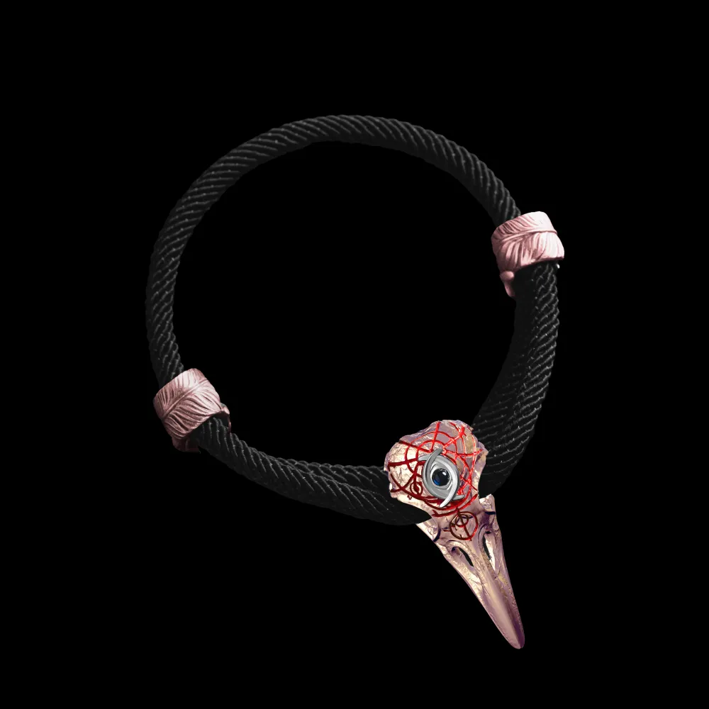 Three-Eyed Raven Rope Bracelet - Image 11