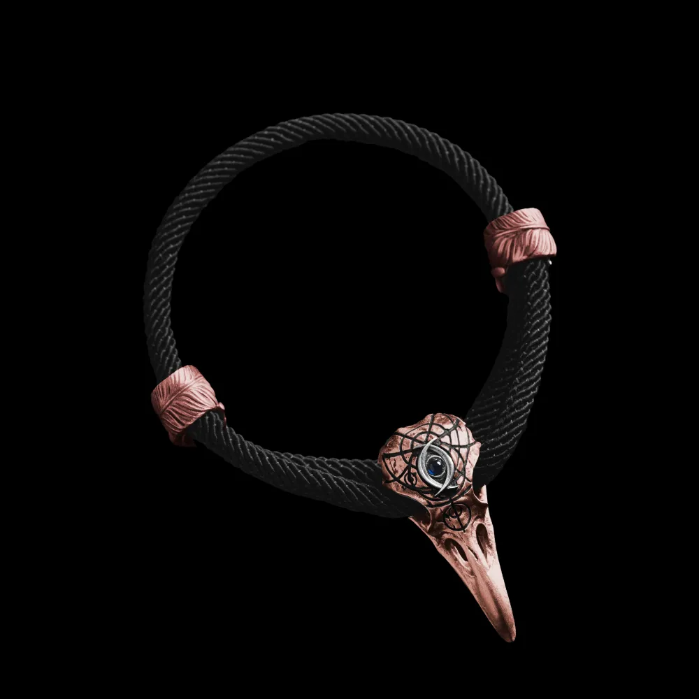 Three-Eyed Raven Rope Bracelet - Image 11