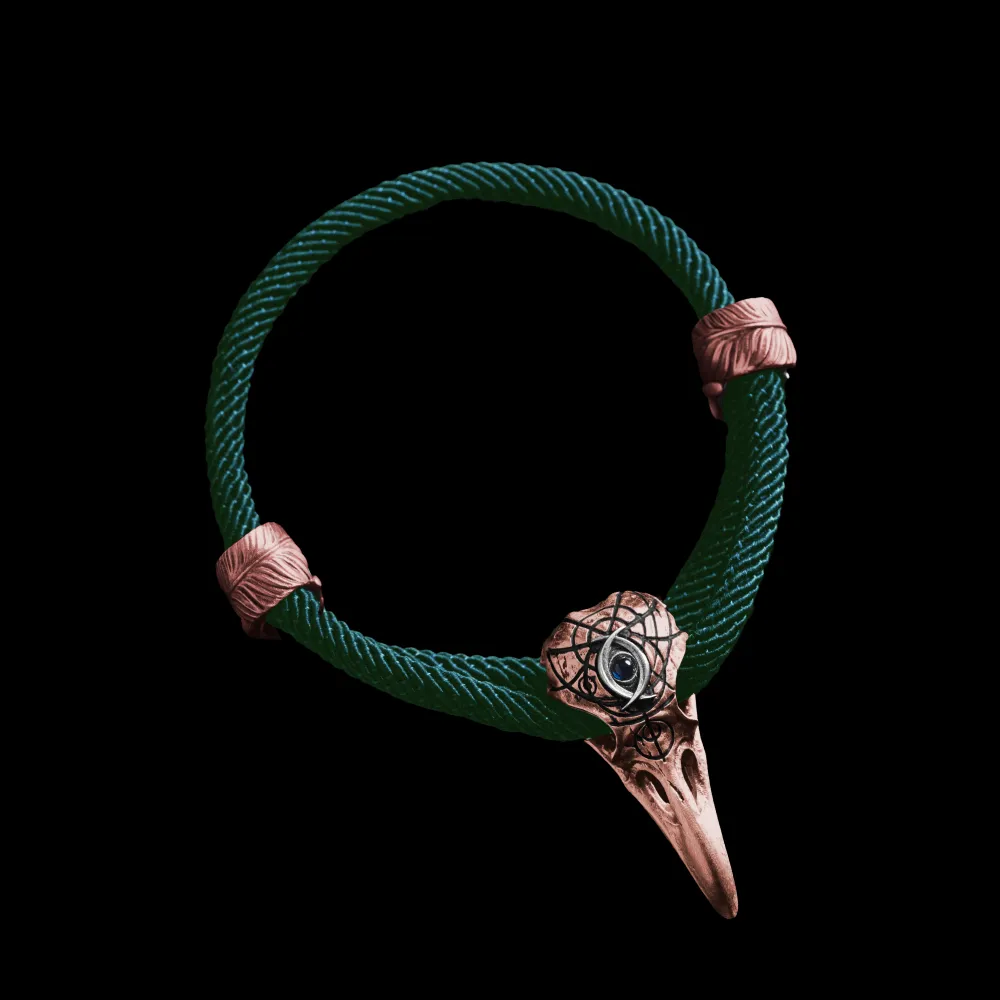 Three-Eyed Raven Rope Bracelet - Image 22