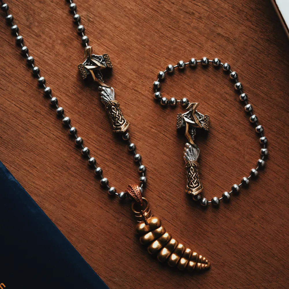 Thunder Hammer Chain Clasp Bracelet - Image 4