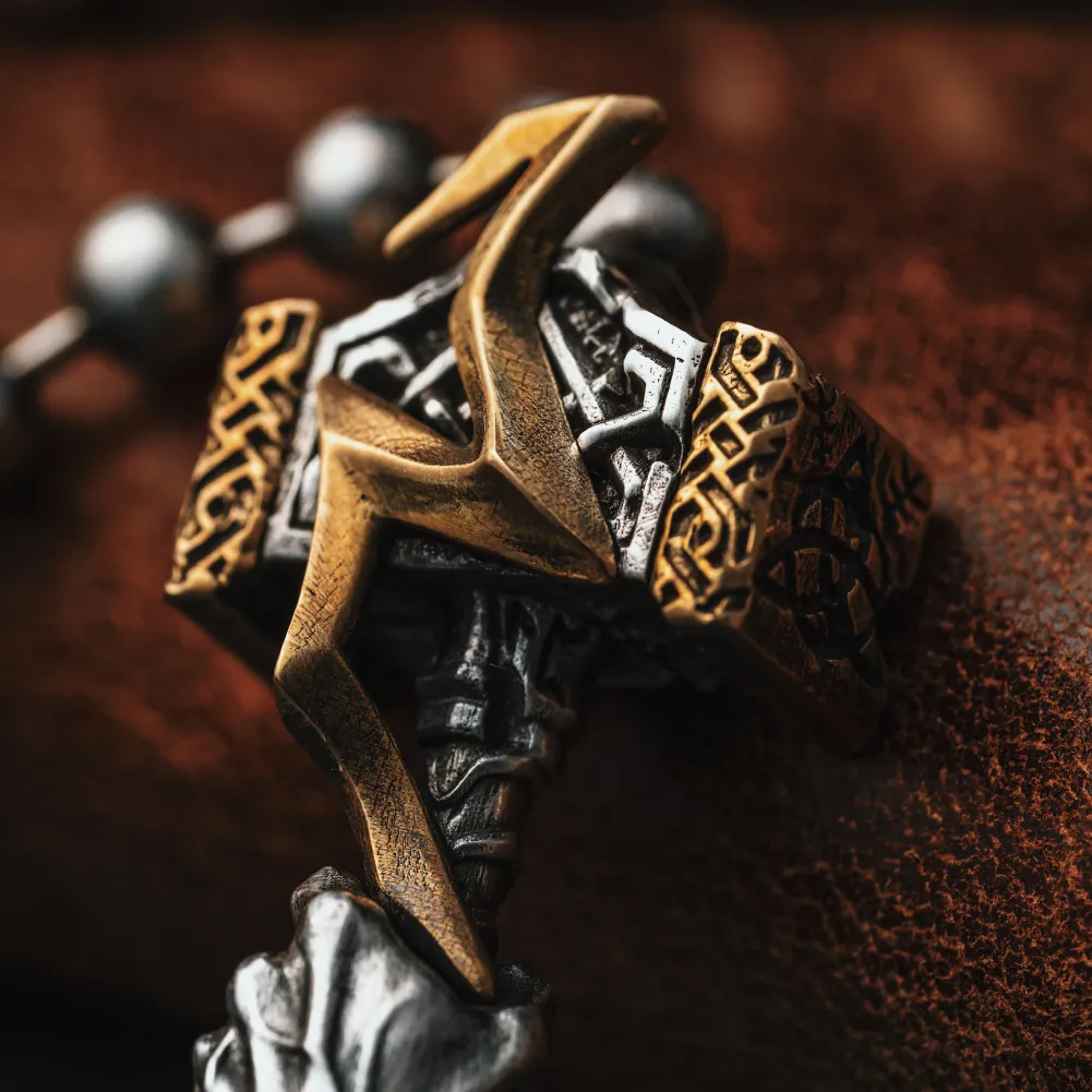 Thunder Hammer Chain Clasp Bracelet - Image 8