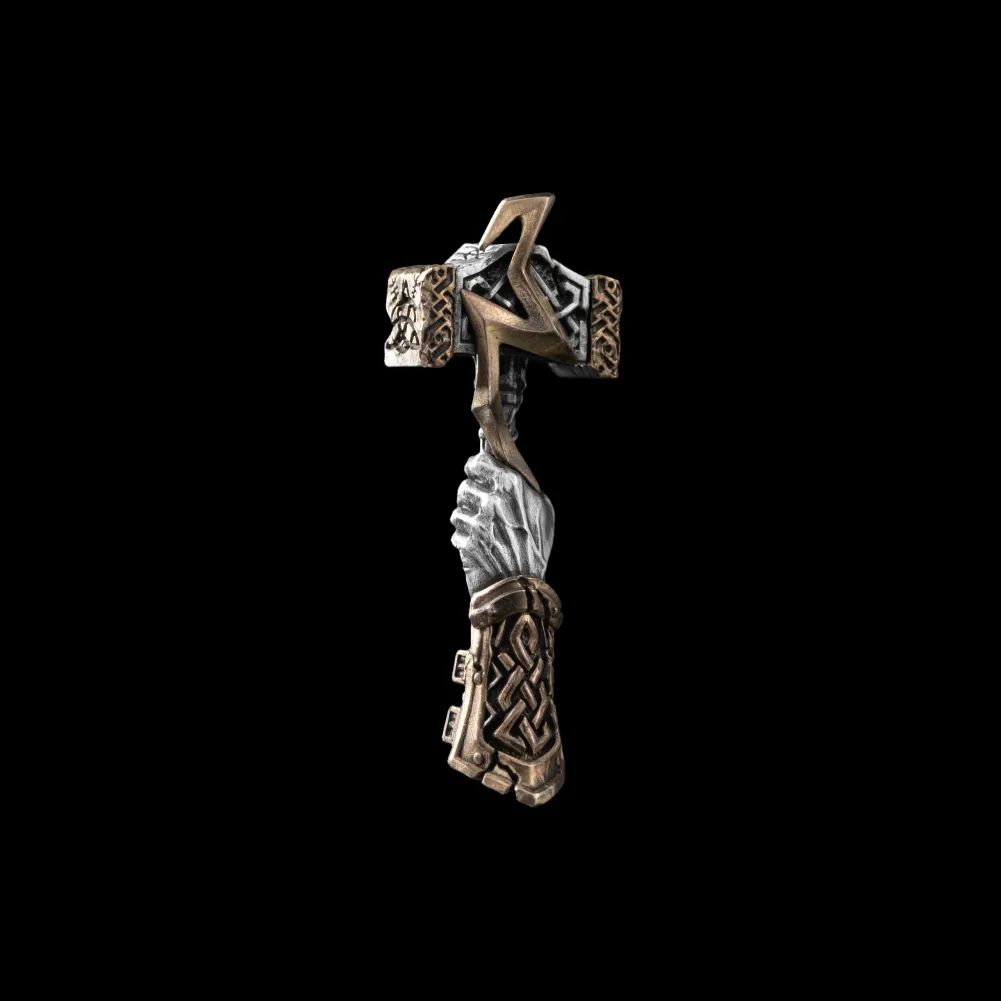 Thunder Hammer Chain Clasp Bracelet - Image 16
