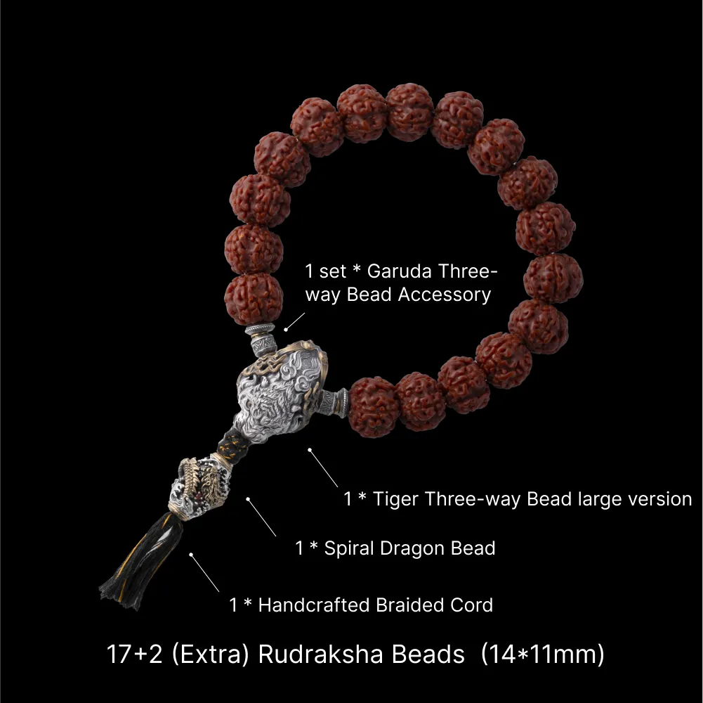 Tiger Three-way Bead - Large Version - Image 13