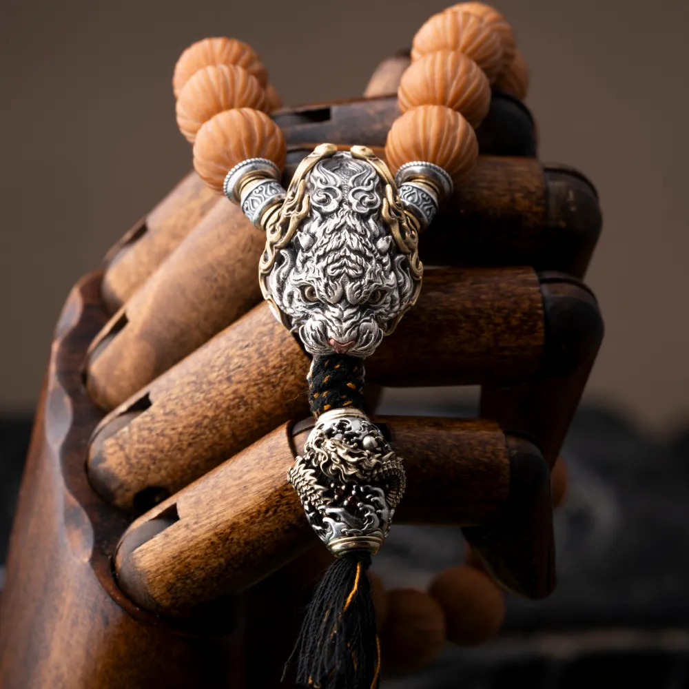 Tiger Three-way Bead - Large Version - Image 3