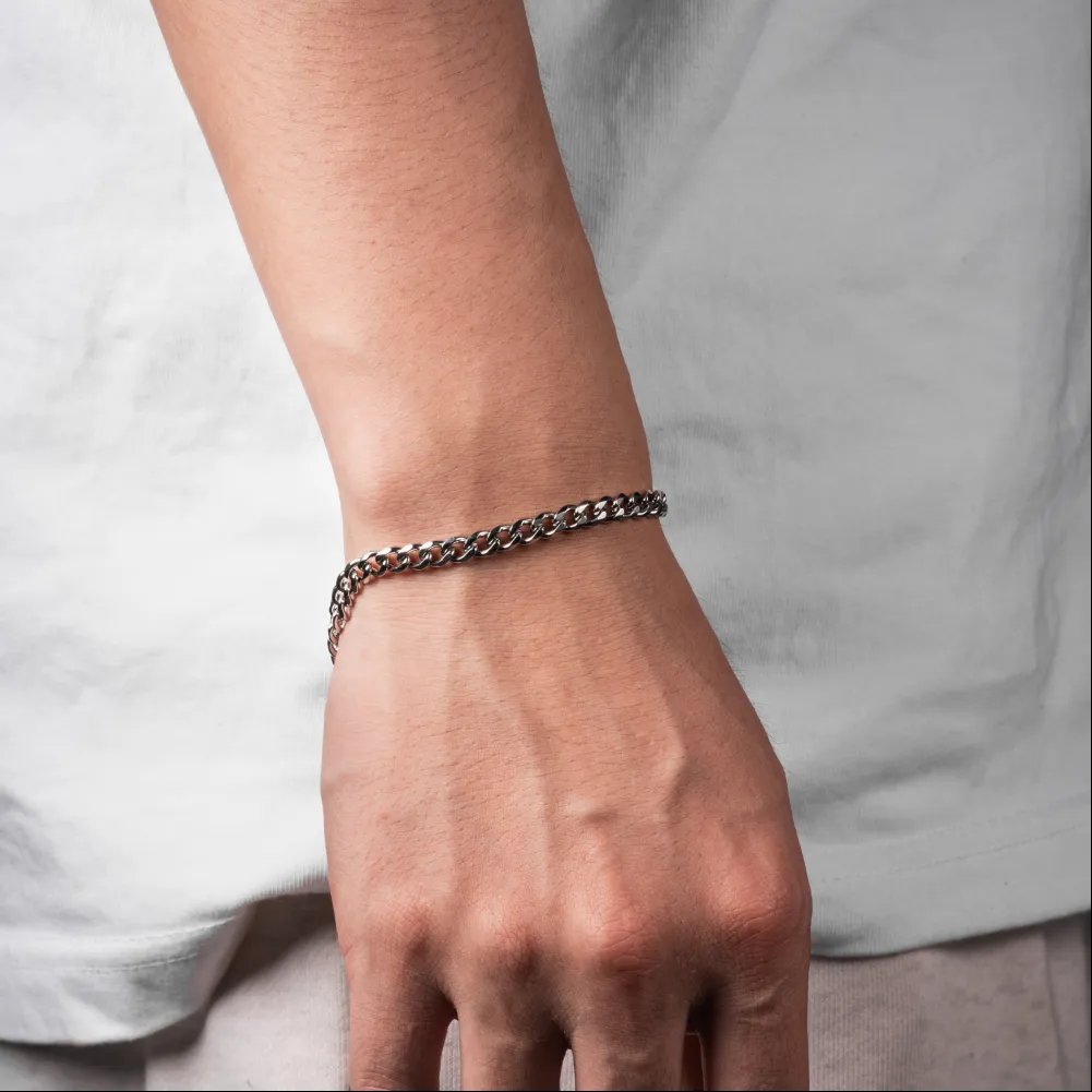 Titanium Steel Chain Bracelet Collection - Image 2