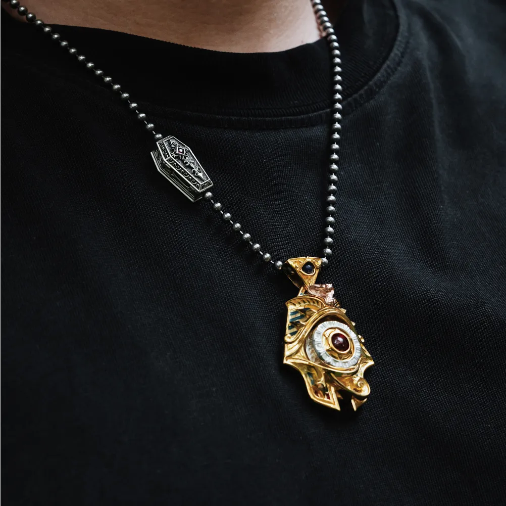 Vampire Coffin Ball Chain Necklace - Image 10