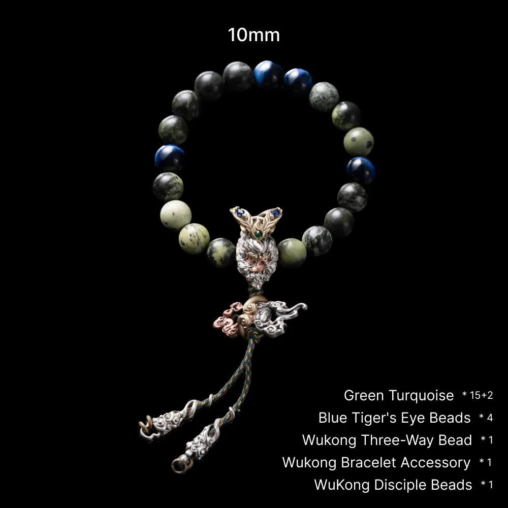 WuKong Forest-Green Bracelet - Image 8